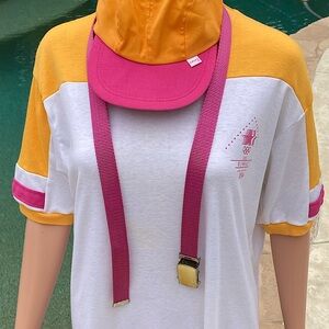 Olympic Games Staff Belt Uniform Los Angeles 1984 Pink